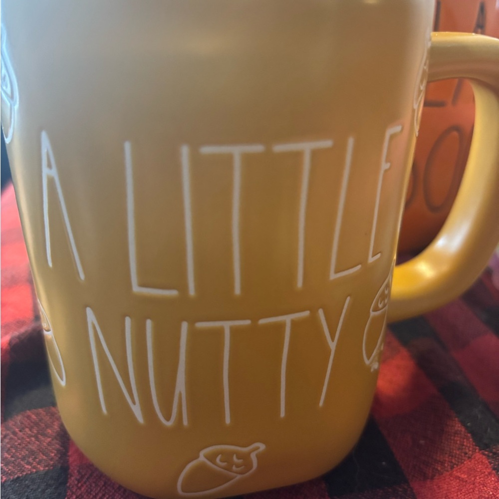 Yellow Mug with Fun Text